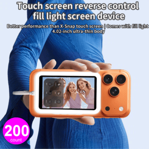 Glittax Universal Back-Camera Viewfinder with Touch Screen and fill light 200 count